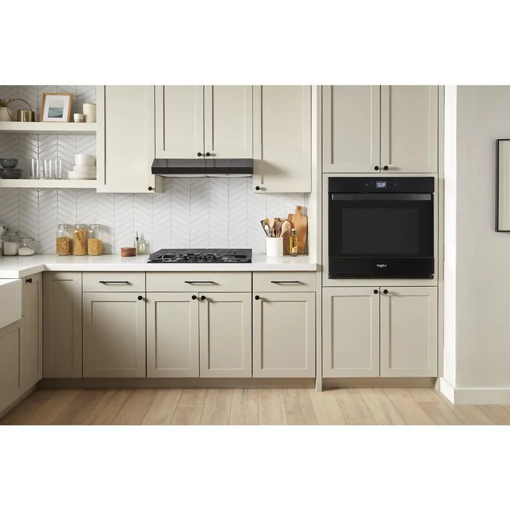 Whirlpool 5030l Series Black Electric Oven