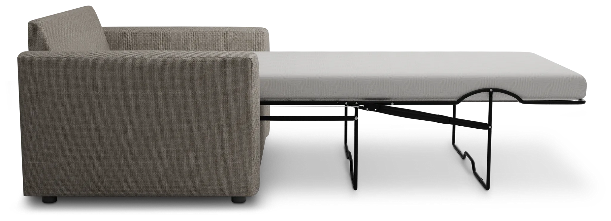 Siesta Elevation Khaki Fabric Cooling Memory Foam Sleeper