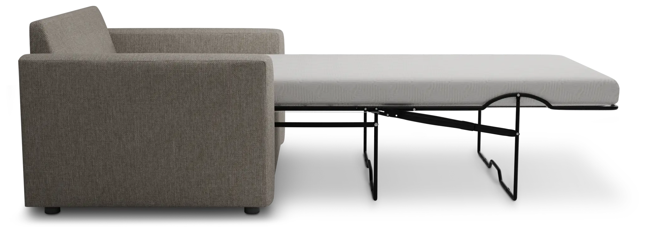 Siesta Elevation Khaki Fabric Cooling Memory Foam Sleeper Siesta Elevation Khaki Fabric Cooling Memory Foam Sleeper