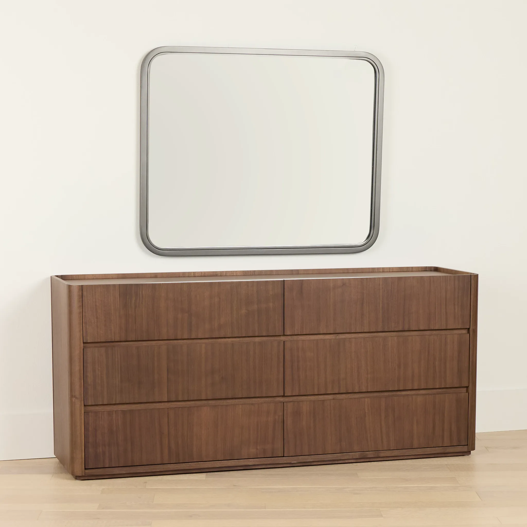 Nomad Mid Tone Dresser & Mirror