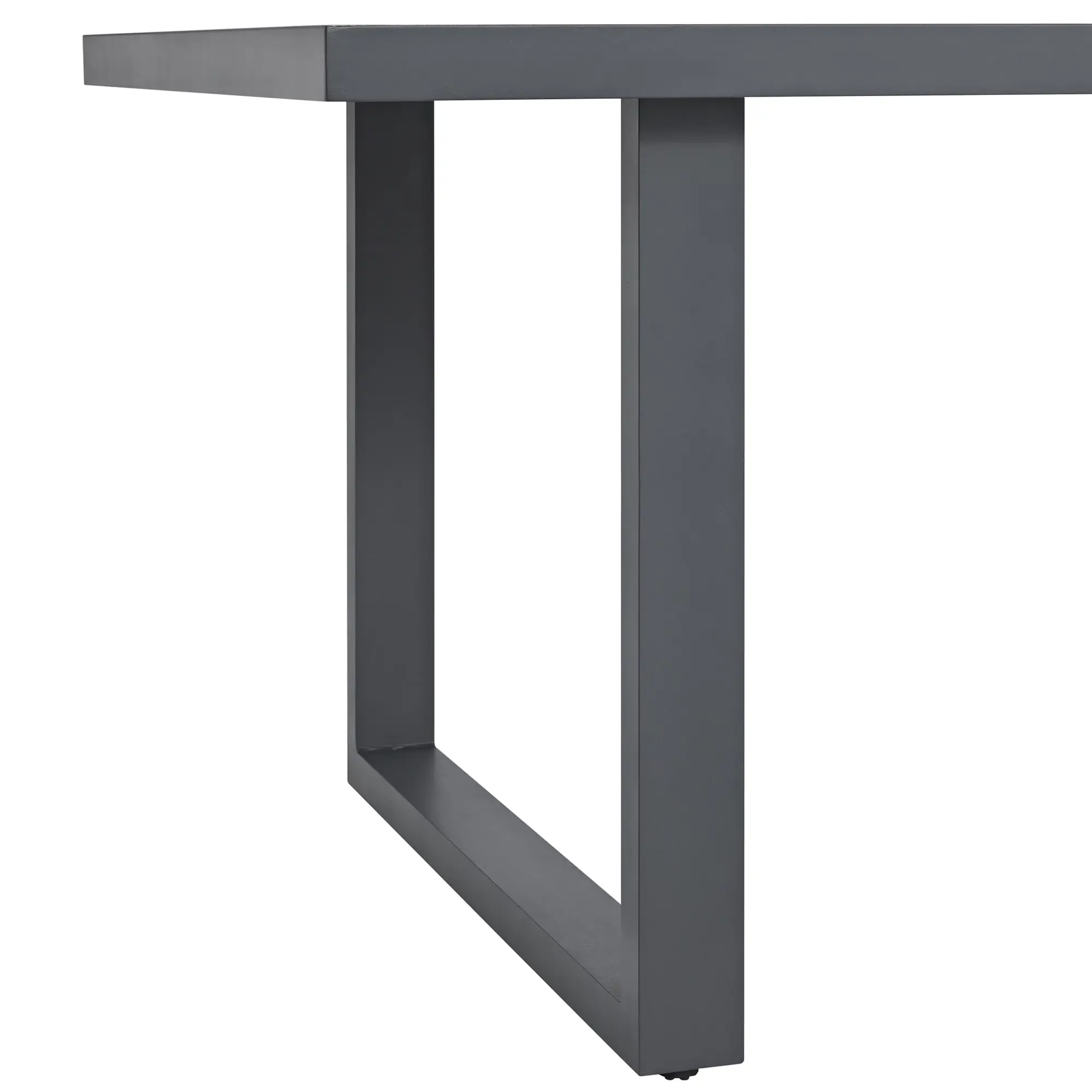 Luai Dark Gray Rectangular Table Luai Dark Gray Rectangular Table