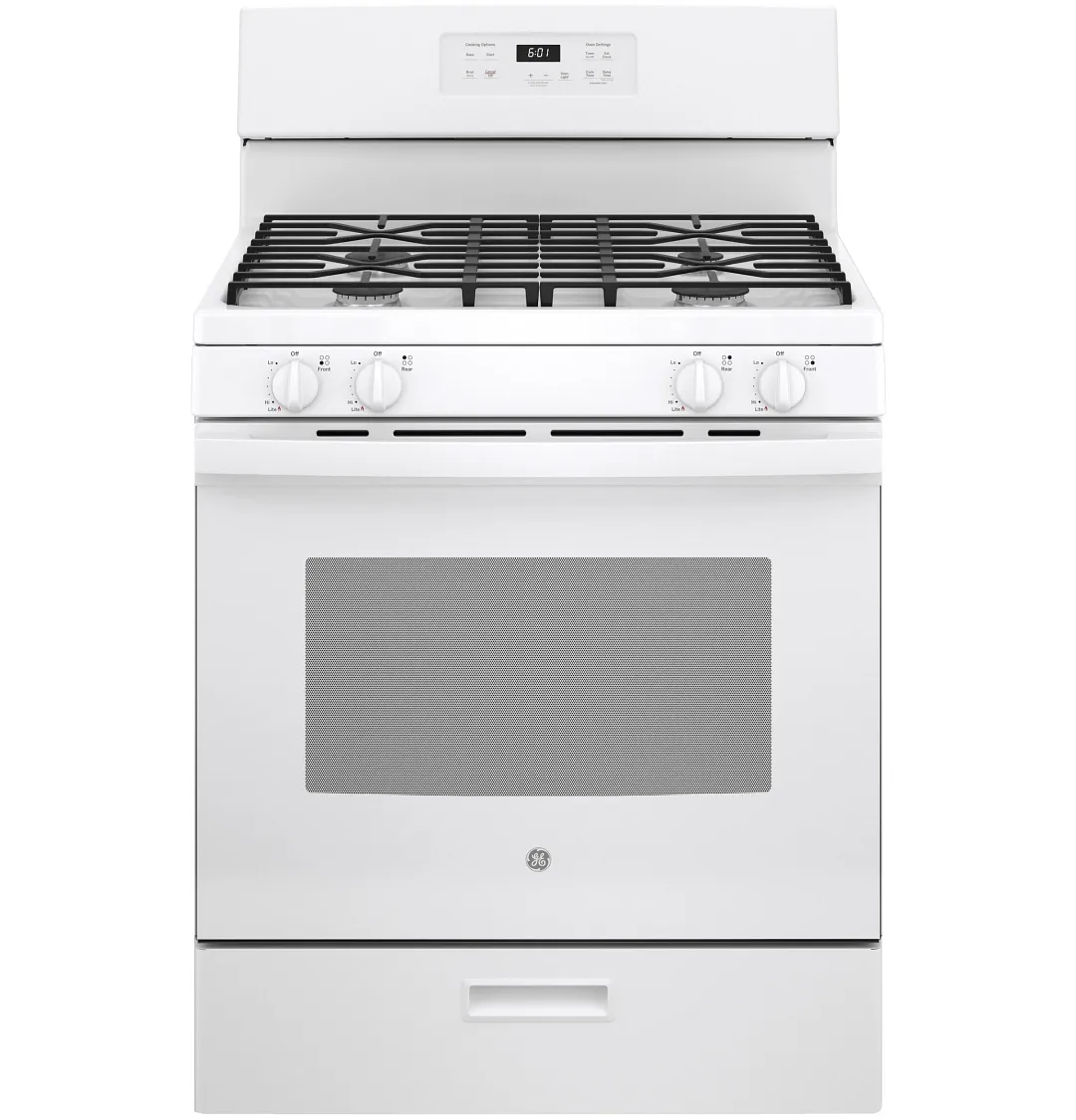 Ge 61 Series White 30" Gas Range