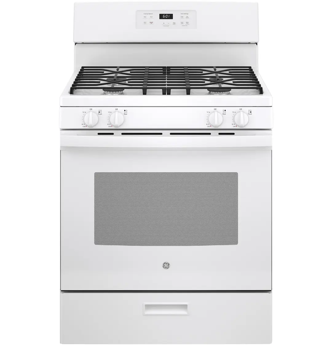Ge 61 Series White 30" Gas Range Ge 61 Series White 30" Gas Range