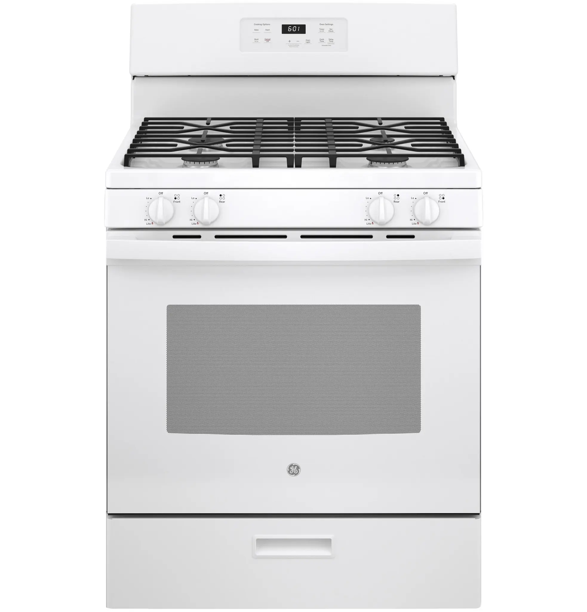 Ge 61 Series White 30" Gas Range Ge 61 Series White 30" Gas Range