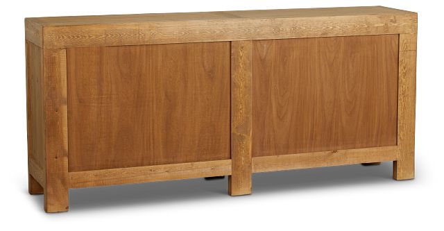 Lorah Light Tone Four-door Cabinet