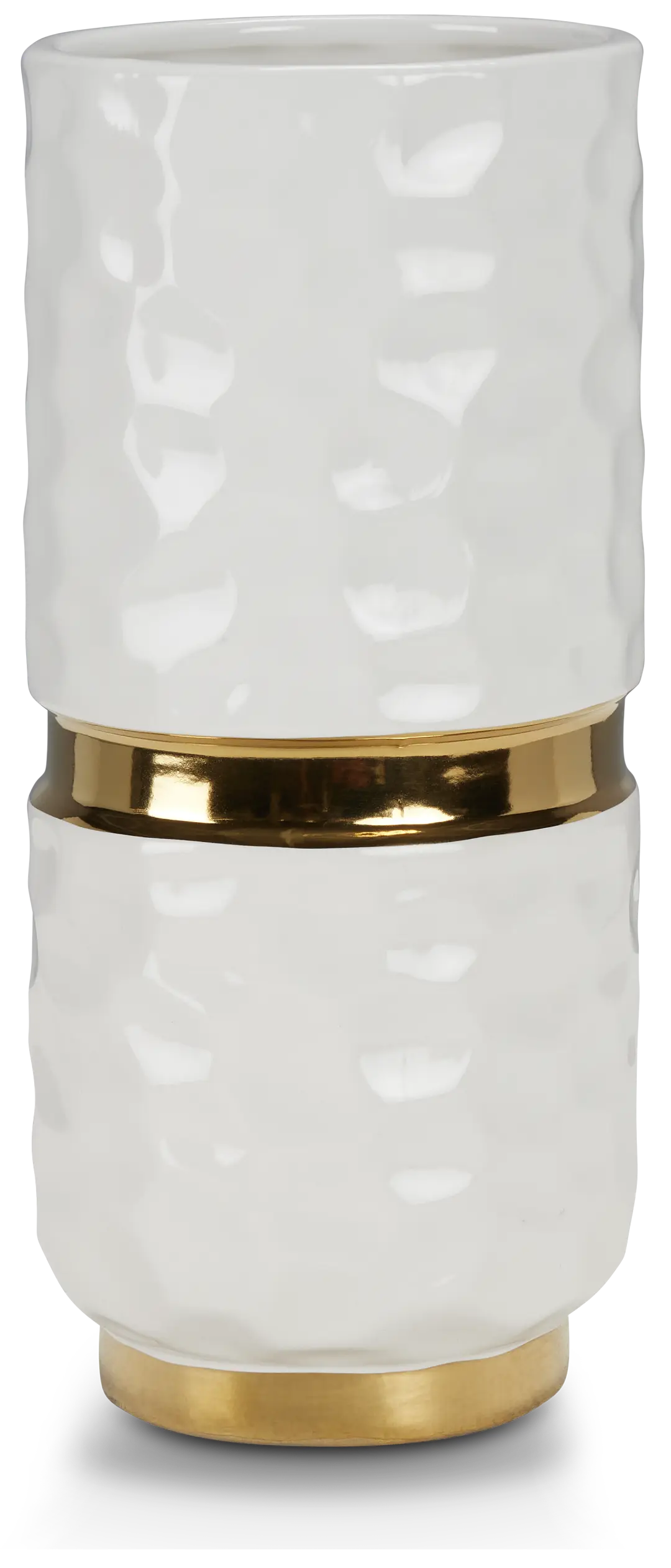 Celine White Short Vase Celine White Short Vase