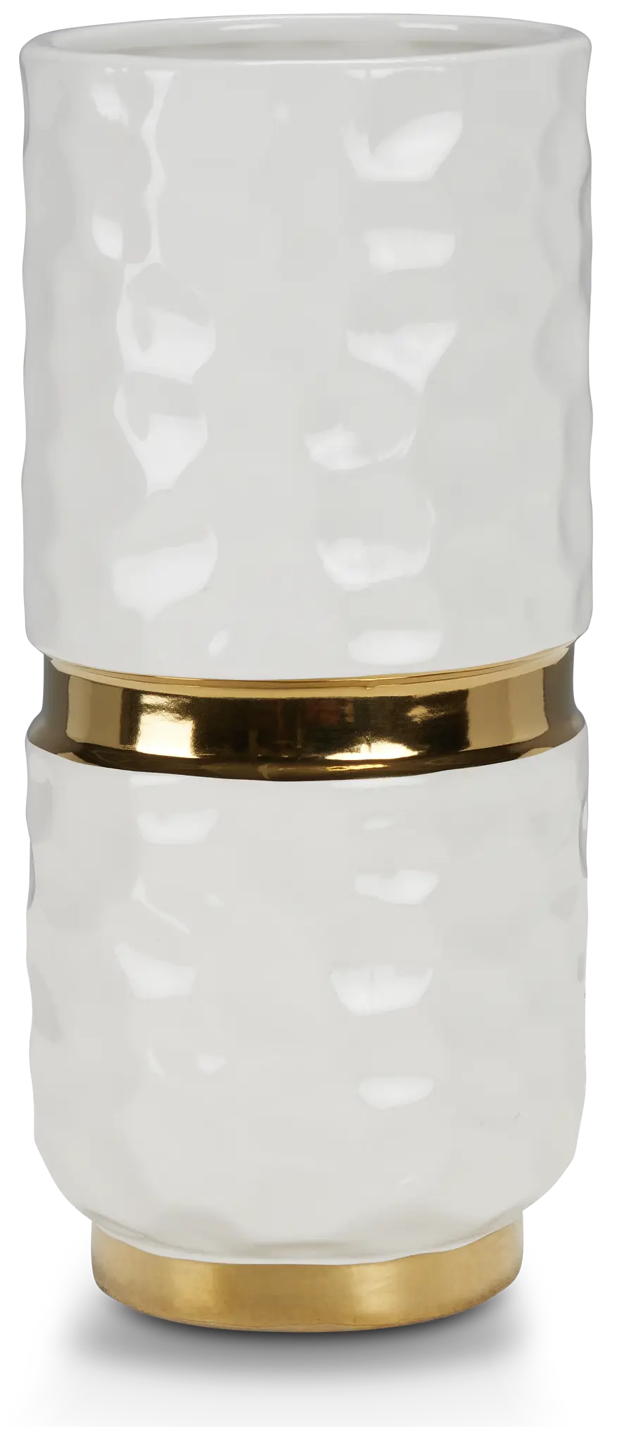 Celine White Short Vase Celine White Short Vase