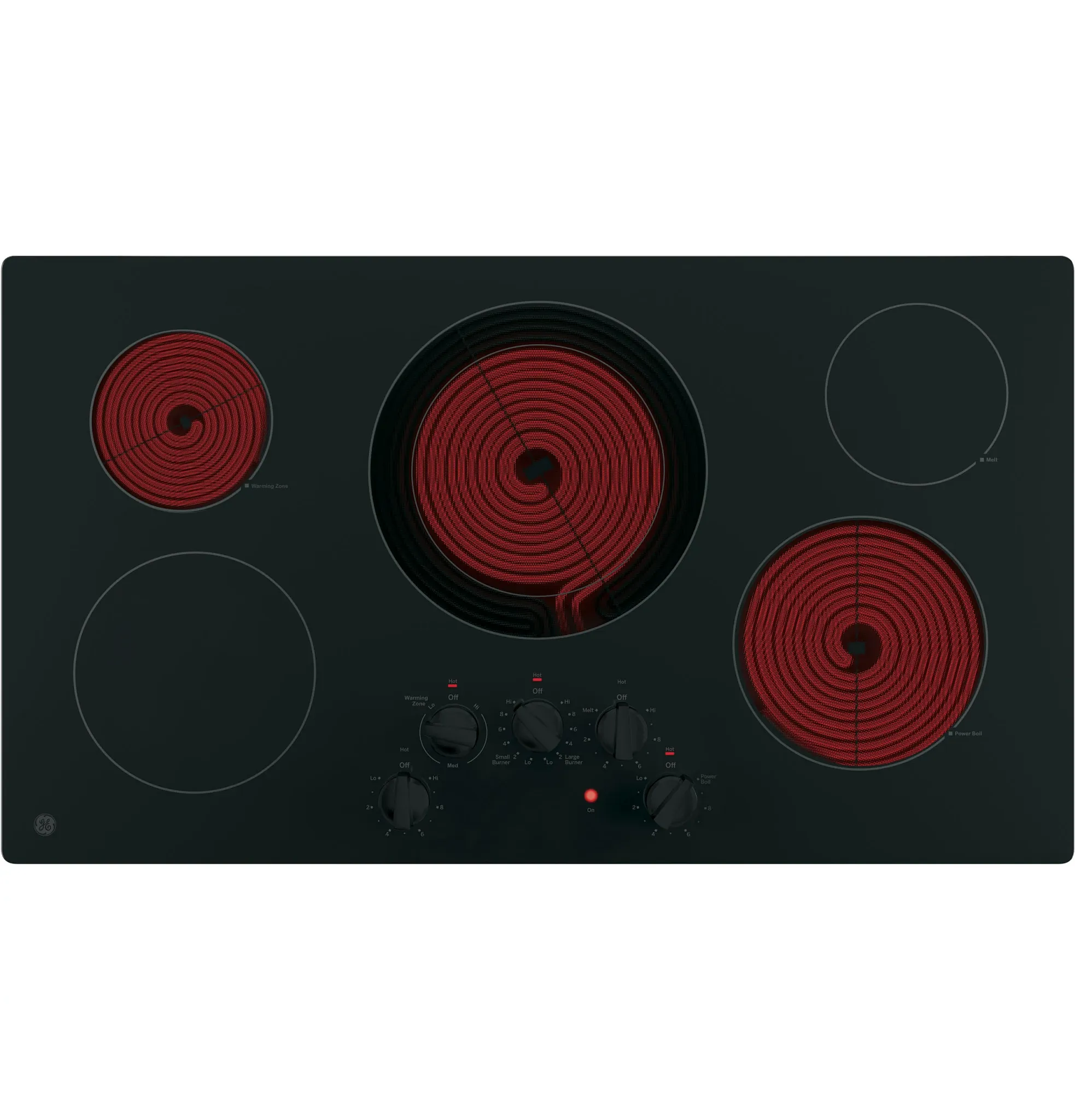 Ge 3036 Series Black 36" Electric Cook Top