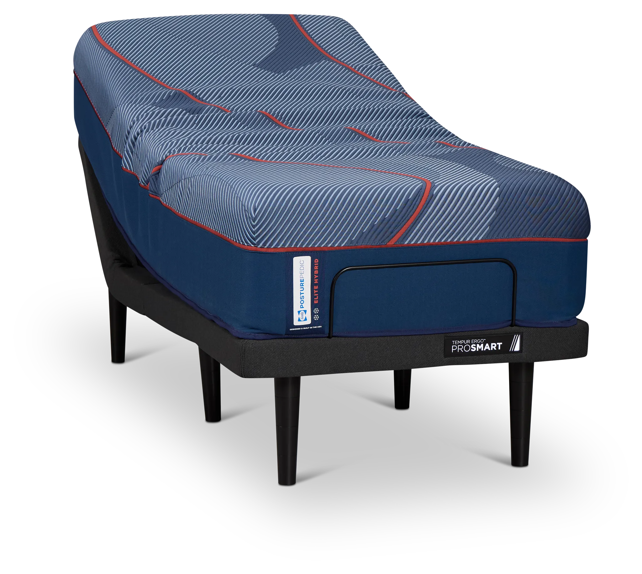 Posturepedic High Point Elite Hybrid 14" Soft Ergo Prosmart Adjustable Mattress Set