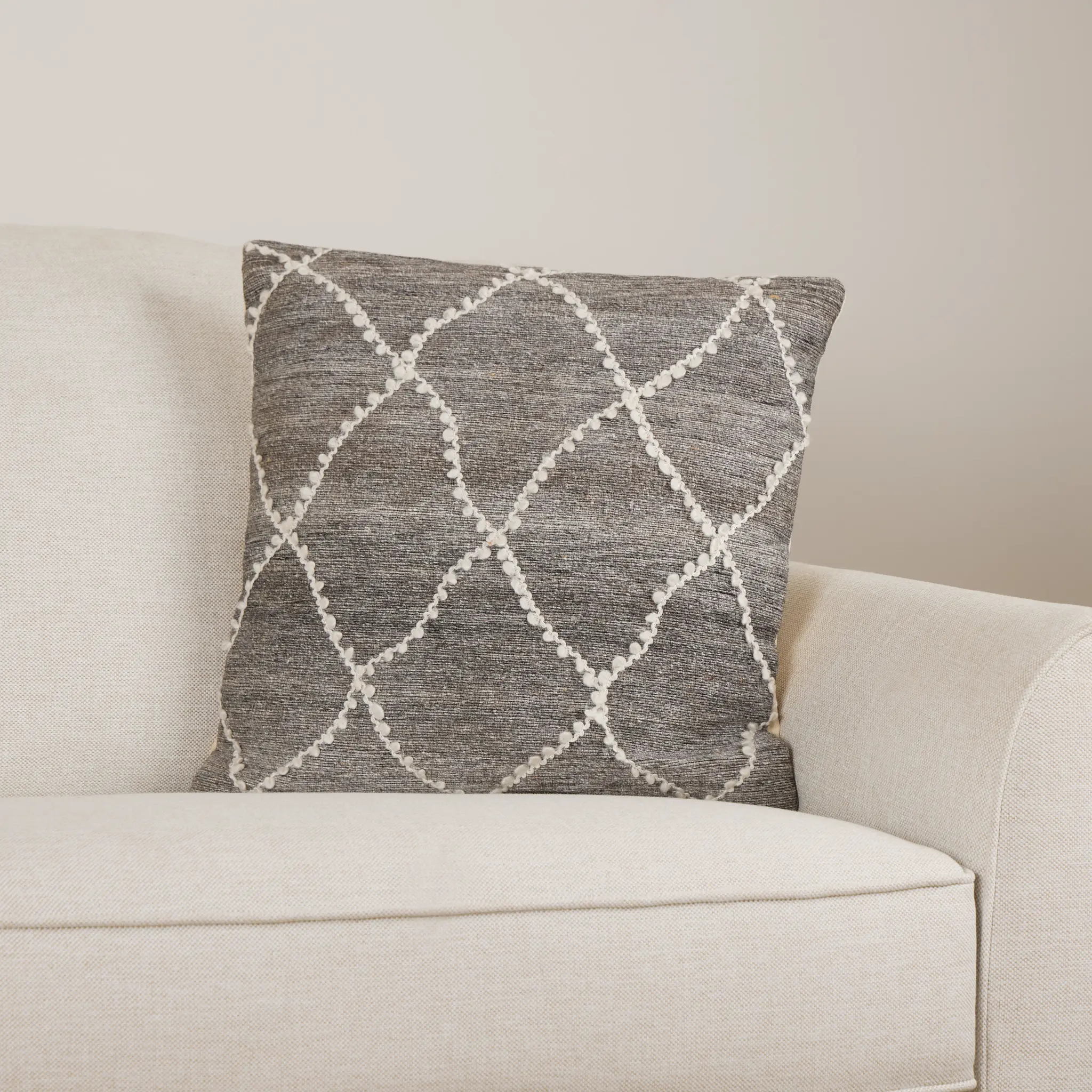 Marisa Gray Accent Pillow Marisa Gray Accent Pillow