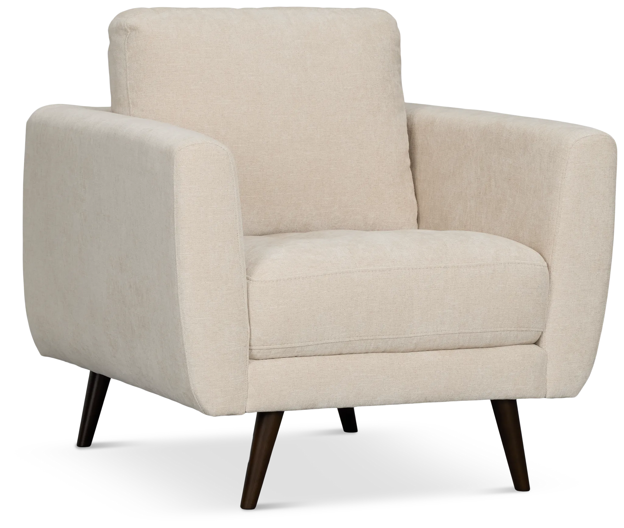 Indie Beige Fabric Chair