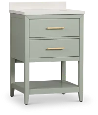 Alden Green 24" Single Bathroom Vanity