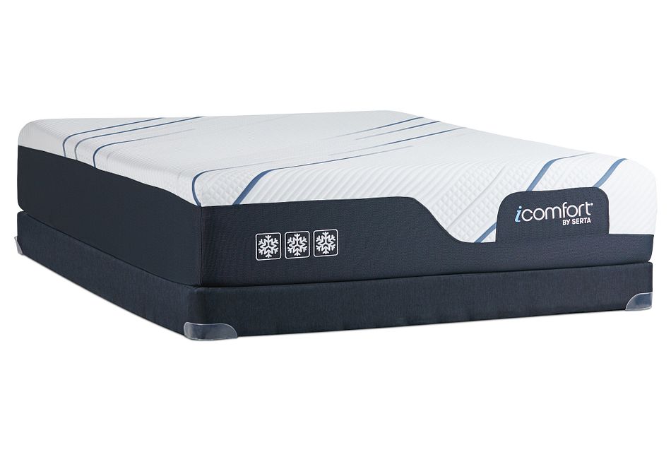 Serta Icomfort Cf3000 Plush Low-profile Mattress Set
