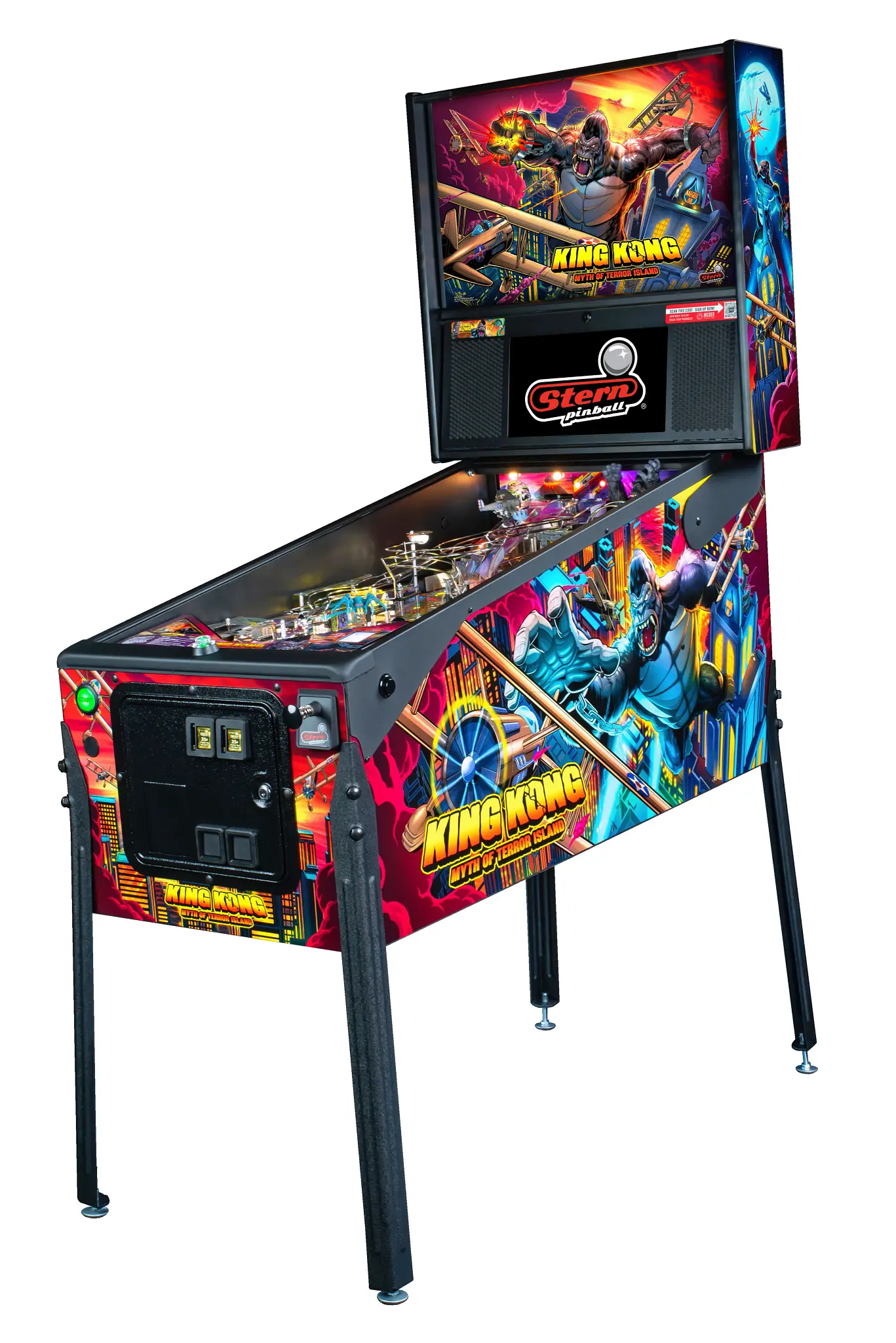 King Kong Premium Pinball Machine King Kong Premium Pinball Machine