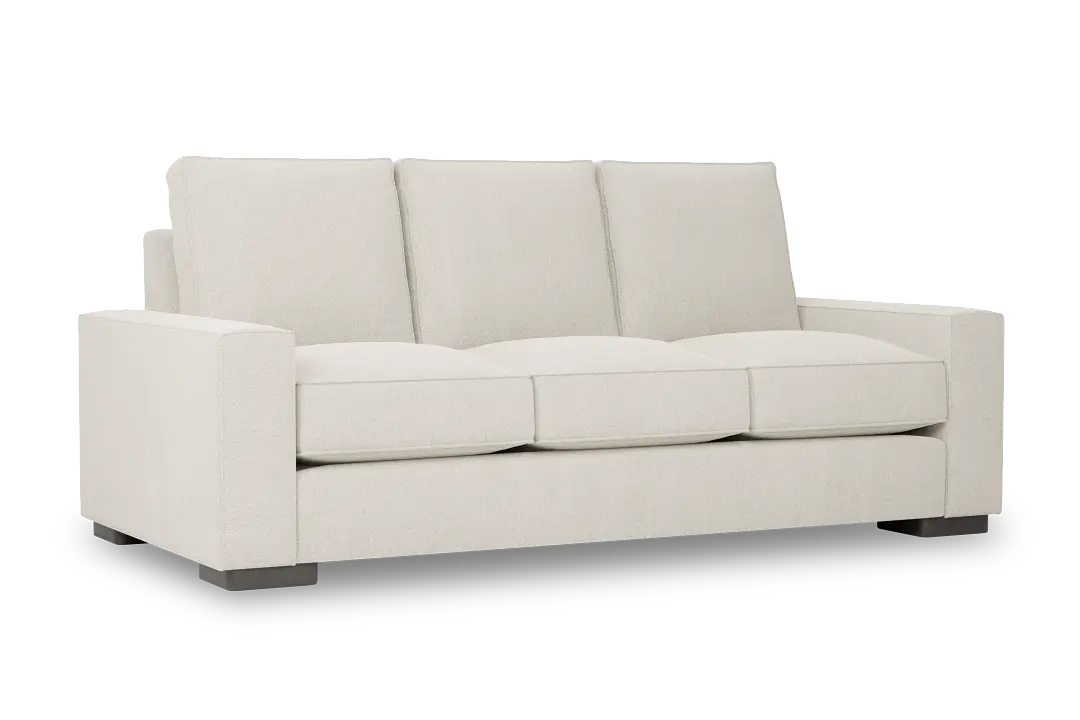 Edgewater Elite Ivory 84" Sofa W/ 3 Cushions Edgewater Elite Ivory 84" Sofa W/ 3 Cushions