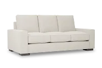 Edgewater Elite Ivory 84" Sofa W/ 3 Cushions
