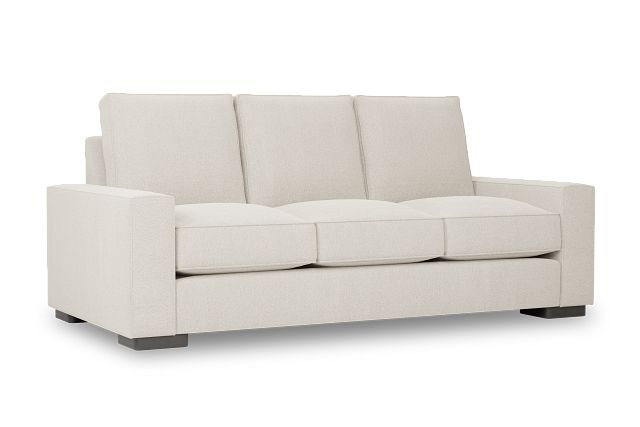 Edgewater Elite Ivory 84" Sofa W/ 3 Cushions