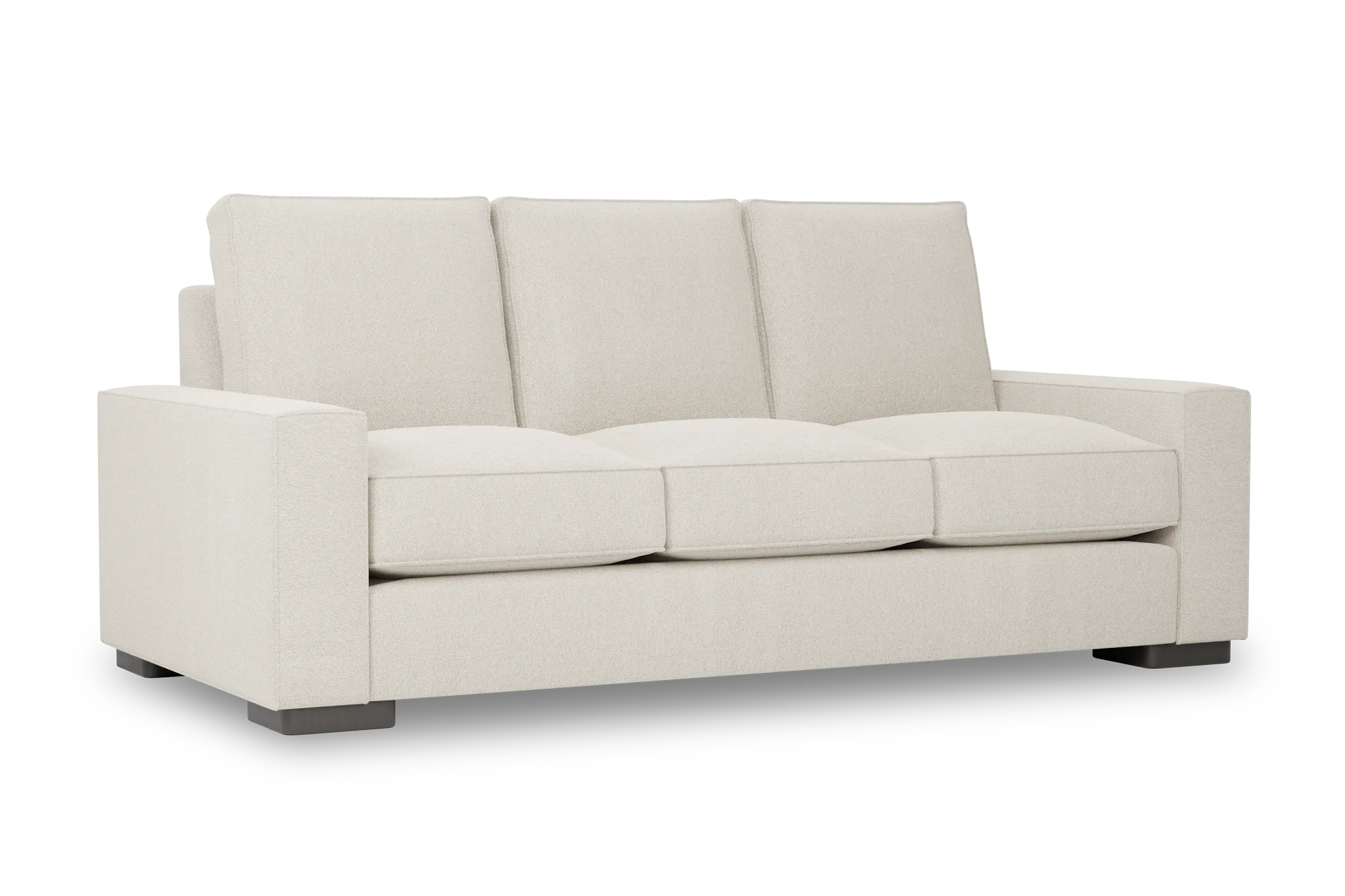 Edgewater Elite Ivory 84" Sofa W/ 3 Cushions