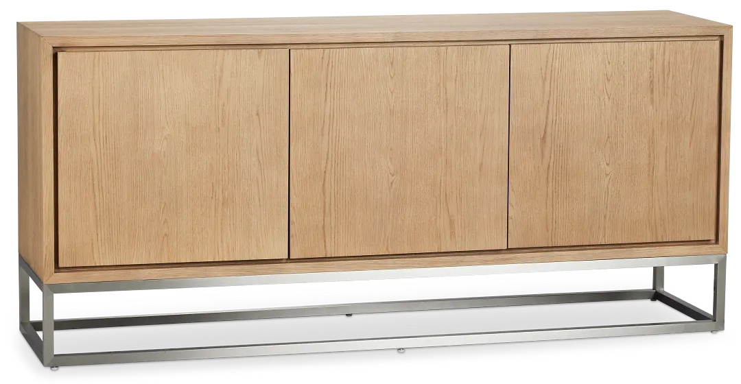 Haven Light Tone 3 Door Sideboard