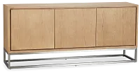 Haven Light Tone 3 Door Sideboard