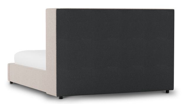 Captiva Elite Light Taupe 48" Upholstered Shelter Bed