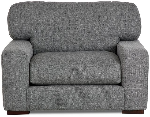 Veronica Dark Gray Down Chair