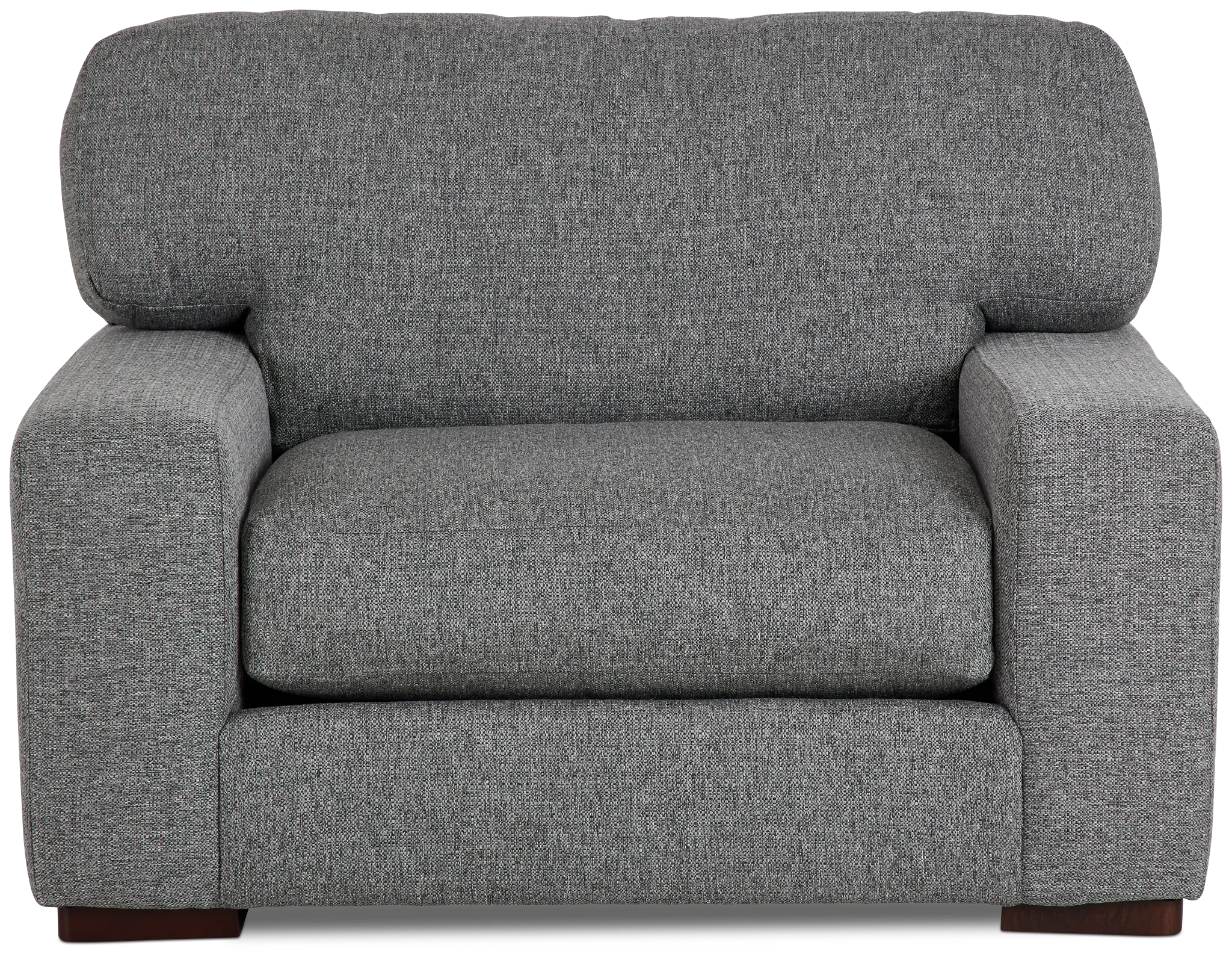 Veronica Dark Gray Down Chair