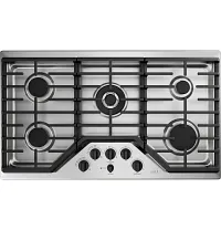 Cafe 1 Series Flat Black 5 Piece Gas Knobs