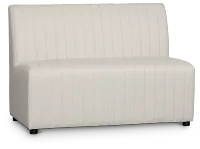 Tifton Light Beige Upholstered Dining Bench