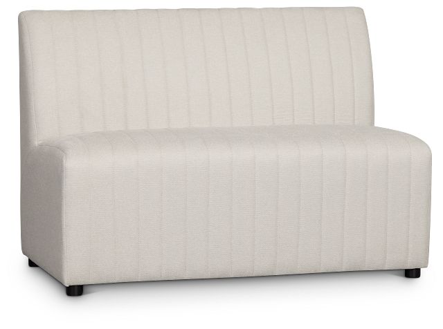 Tifton Light Beige Upholstered Dining Bench