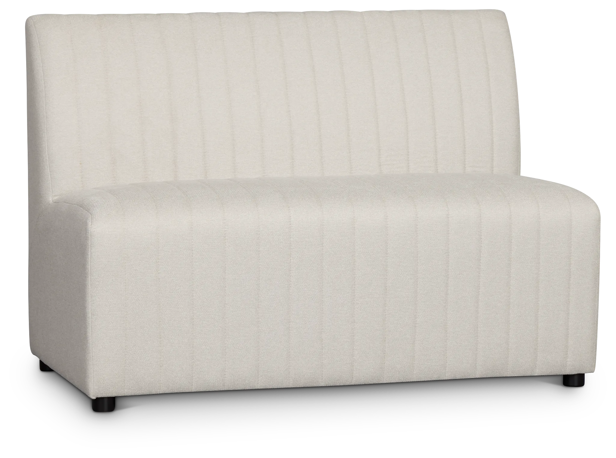 Tifton Light Beige Upholstered Dining Bench