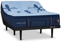 Stearns & Foster Lux Estate Elite Soft Hybrid 14" Soft Ergo Prosmart Adjustable Mattress Set