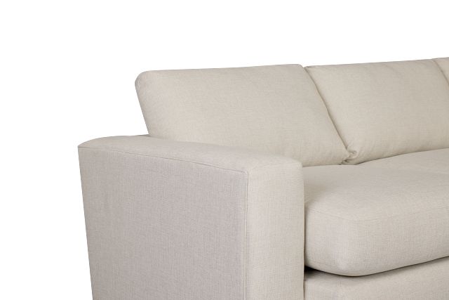 Brantley Light Beige Fabric Loveseat