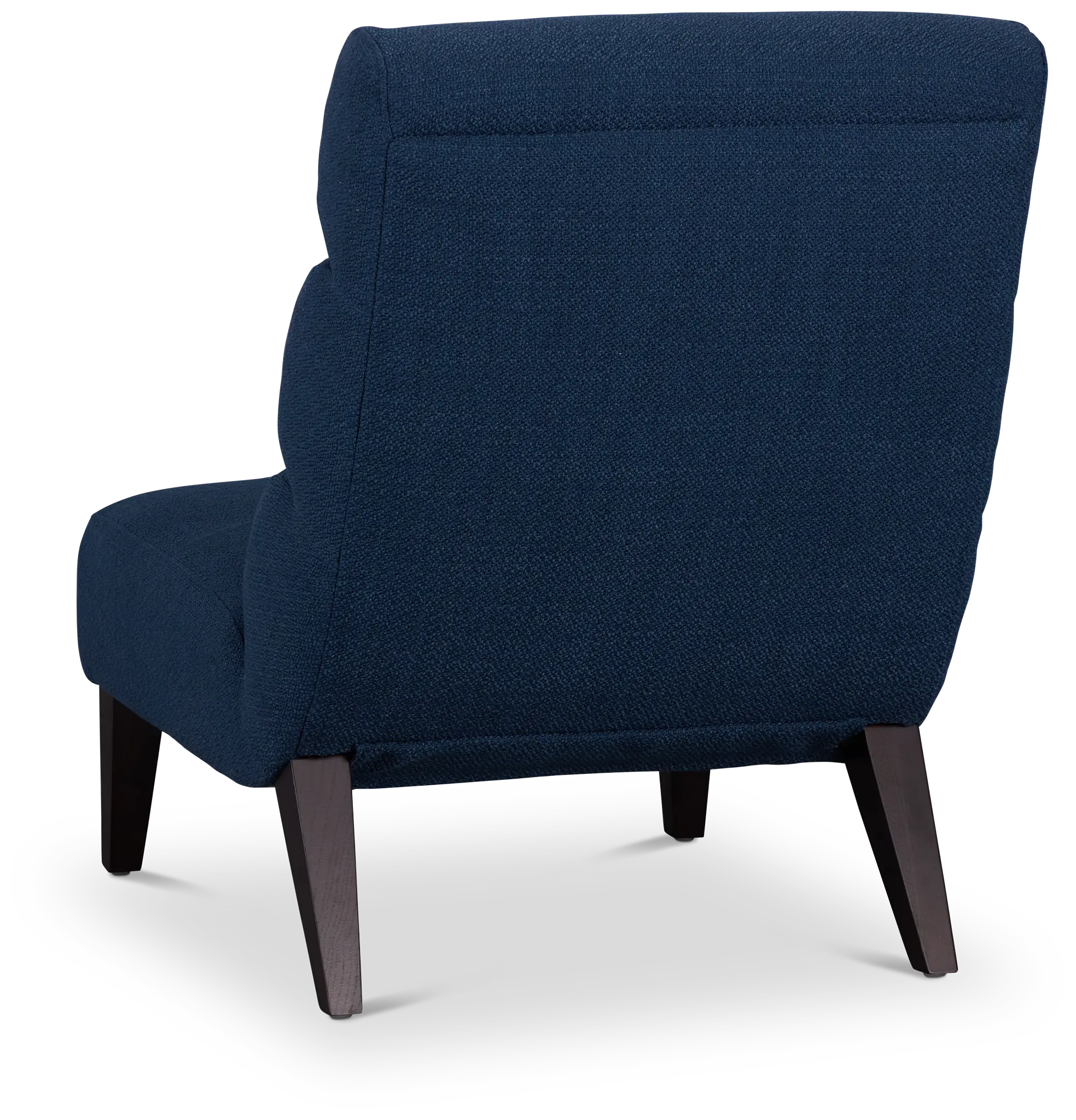 Emily Dark Blue Fabric Accent Chair Emily Dark Blue Fabric Accent Chair