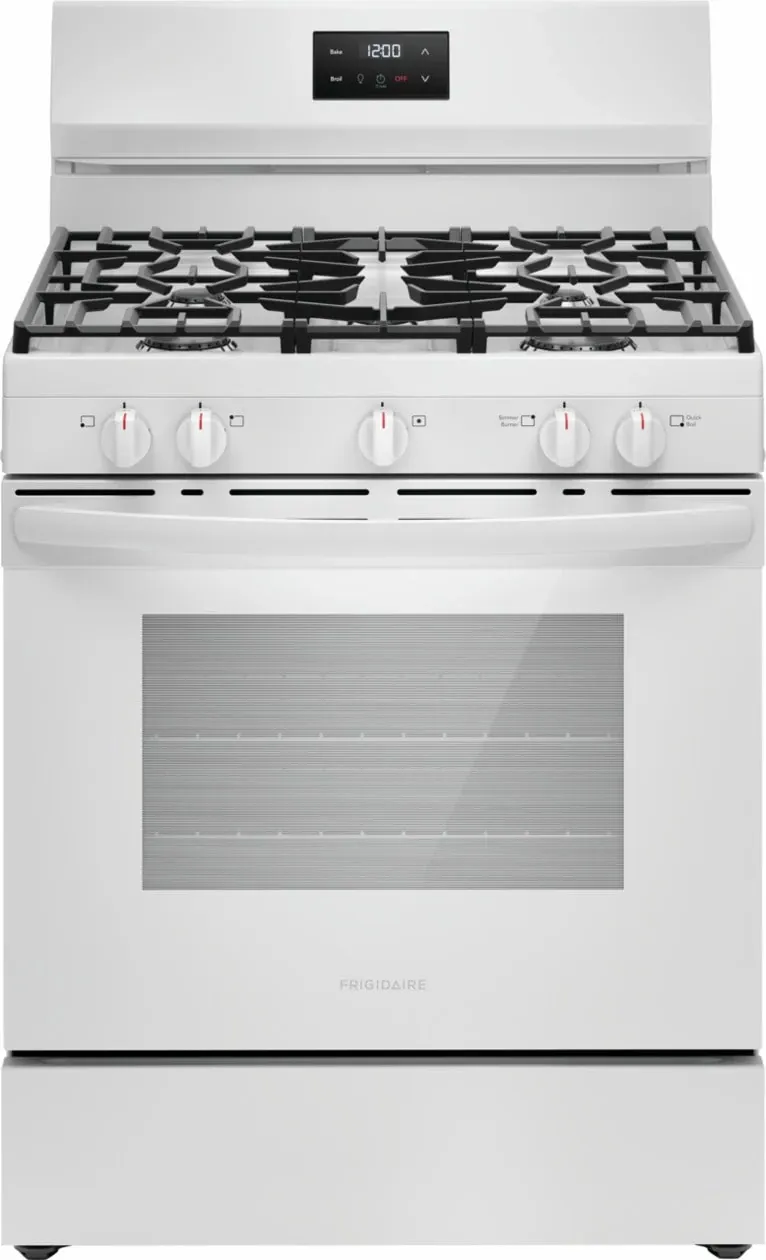 Frigidaire 3052 Series White Gas Range