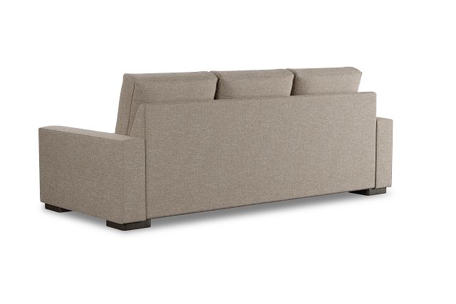 Edgewater Victory Taupe 96" Sofa W/ 3 Cushions