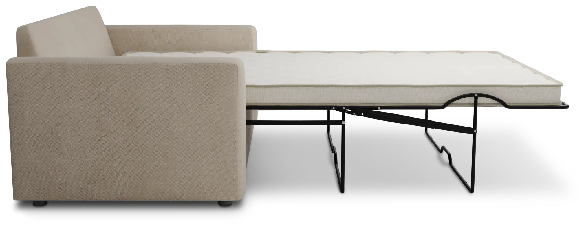 Siesta Peyton Beige Fabric Innerspring Sleeper Siesta Peyton Beige Fabric Innerspring Sleeper