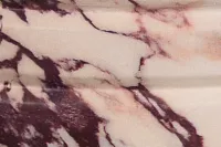 Vaya Red Round End Table