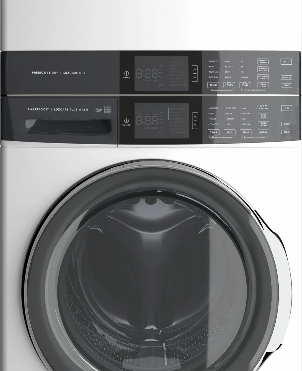 Electrolux 7600 Series White Gas Laundry Center