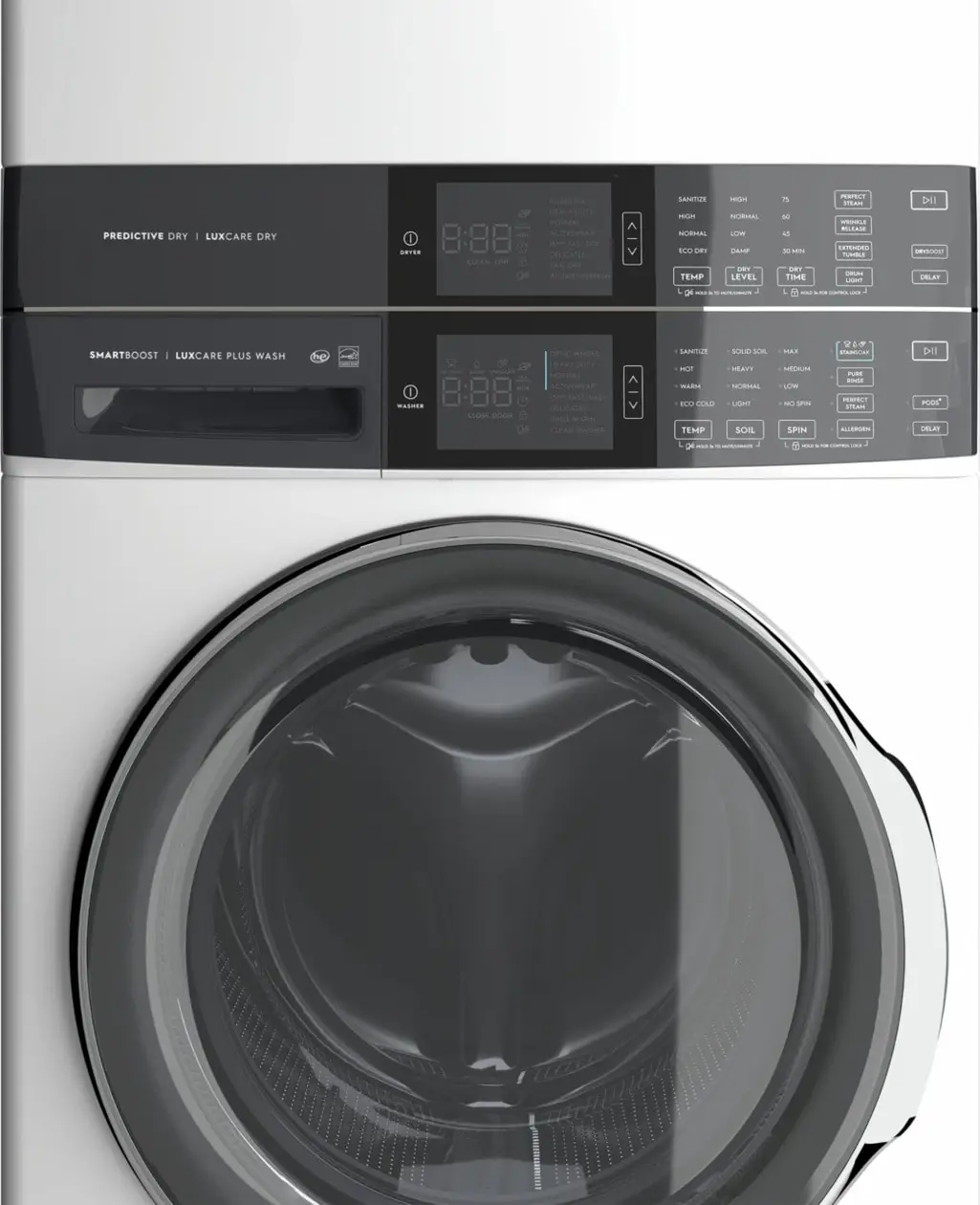 Electrolux 7600 Series White Gas Laundry Center Electrolux 7600 Series White Gas Laundry Center