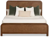 Pacific Mid Tone Platform Bed