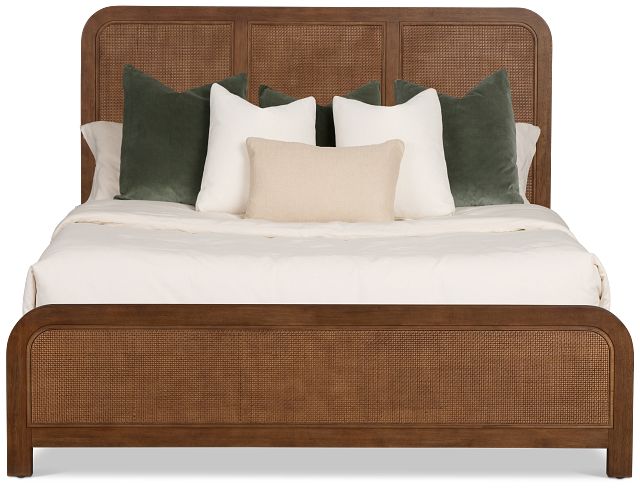Pacific Mid Tone Platform Bed