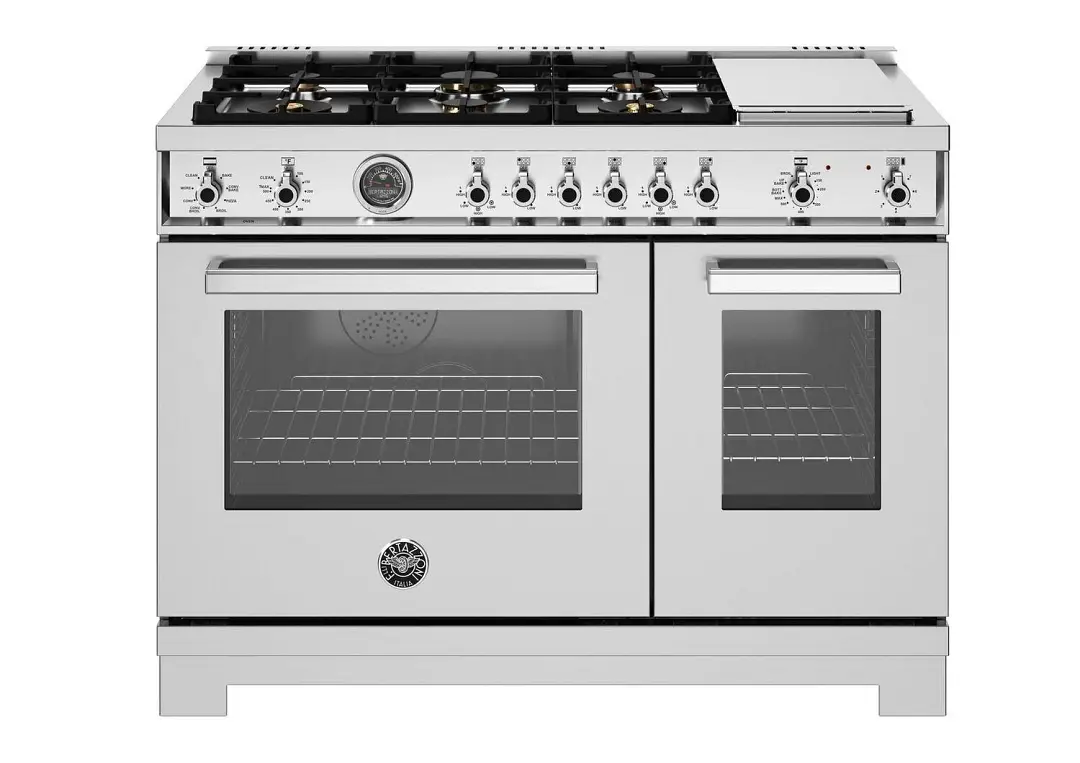 Bertazzoni 486 Series Stainless Steel 48" Dual Fuel Range Bertazzoni 486 Series Stainless Steel 48" Dual Fuel Range