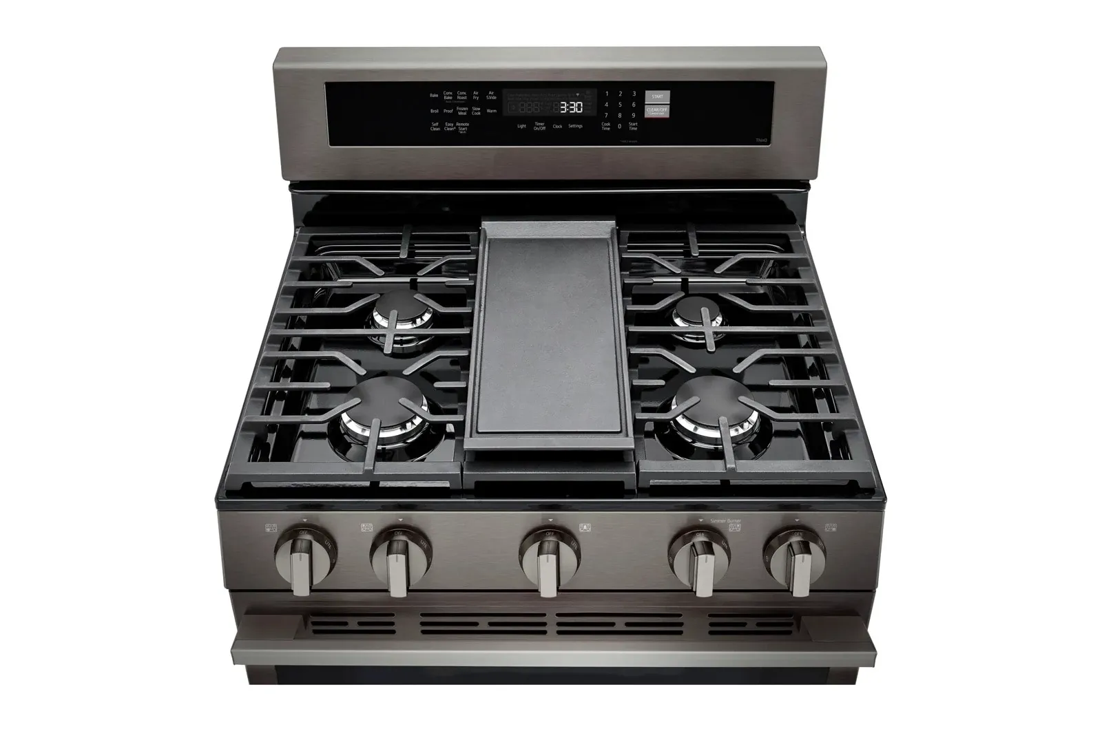 Lg 6325 Series Black Gas Range