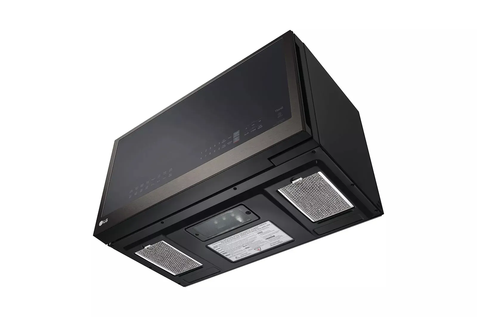 Lg 1737 Series Black Over-the-range Microwave