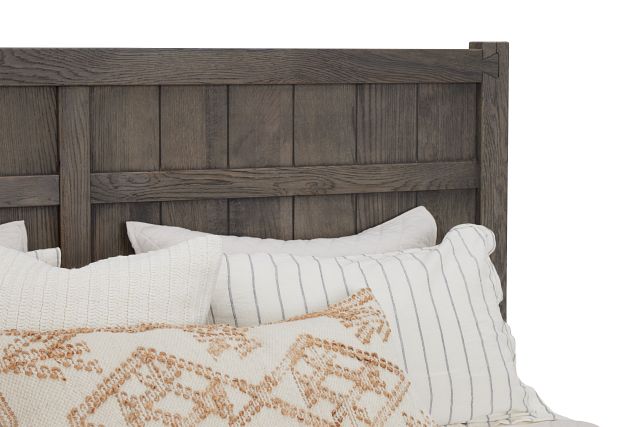 Salt Lake Gray Panel Bed