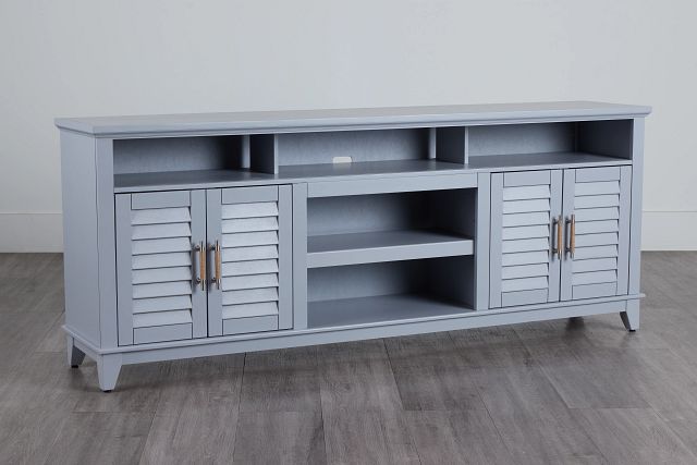 Cape May Light Gray 84" Tv Stand