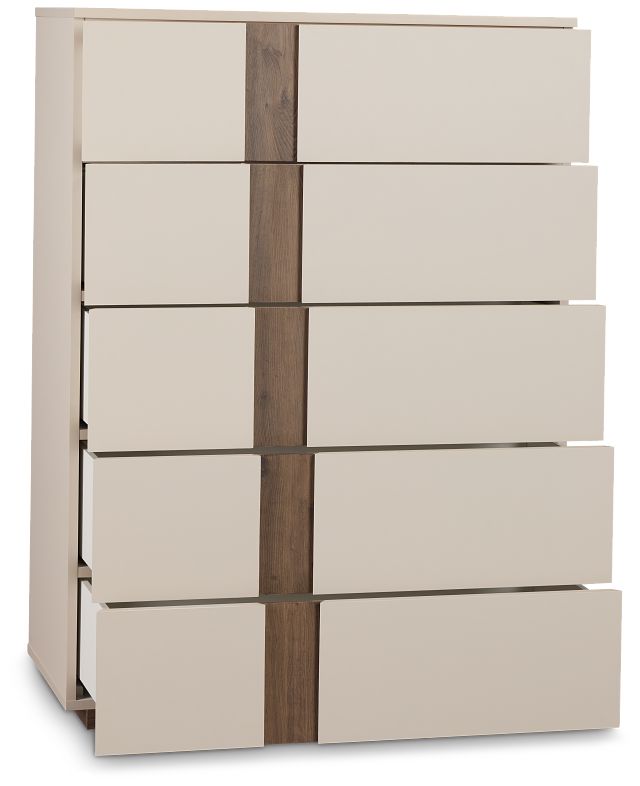 Brasilia Light Beige Drawer Chest