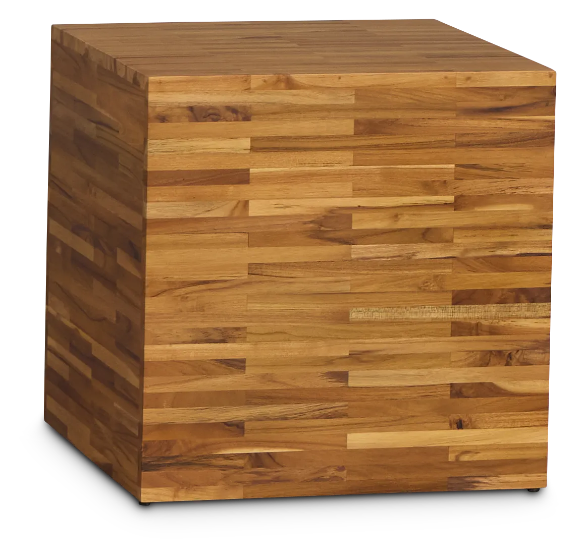 Haven Mid Tone Wood Square End Table