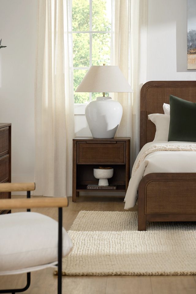 Pacific Mid Tone 1-drawer Nightstand